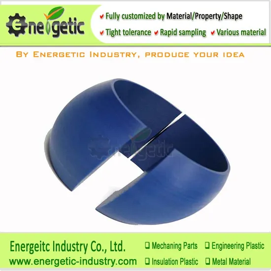 Custom Plastics UHMWPE Curved Guide, UHMW Guide Rails/UHMW Channel/UHMW Chain Guide/UHMW Plastic